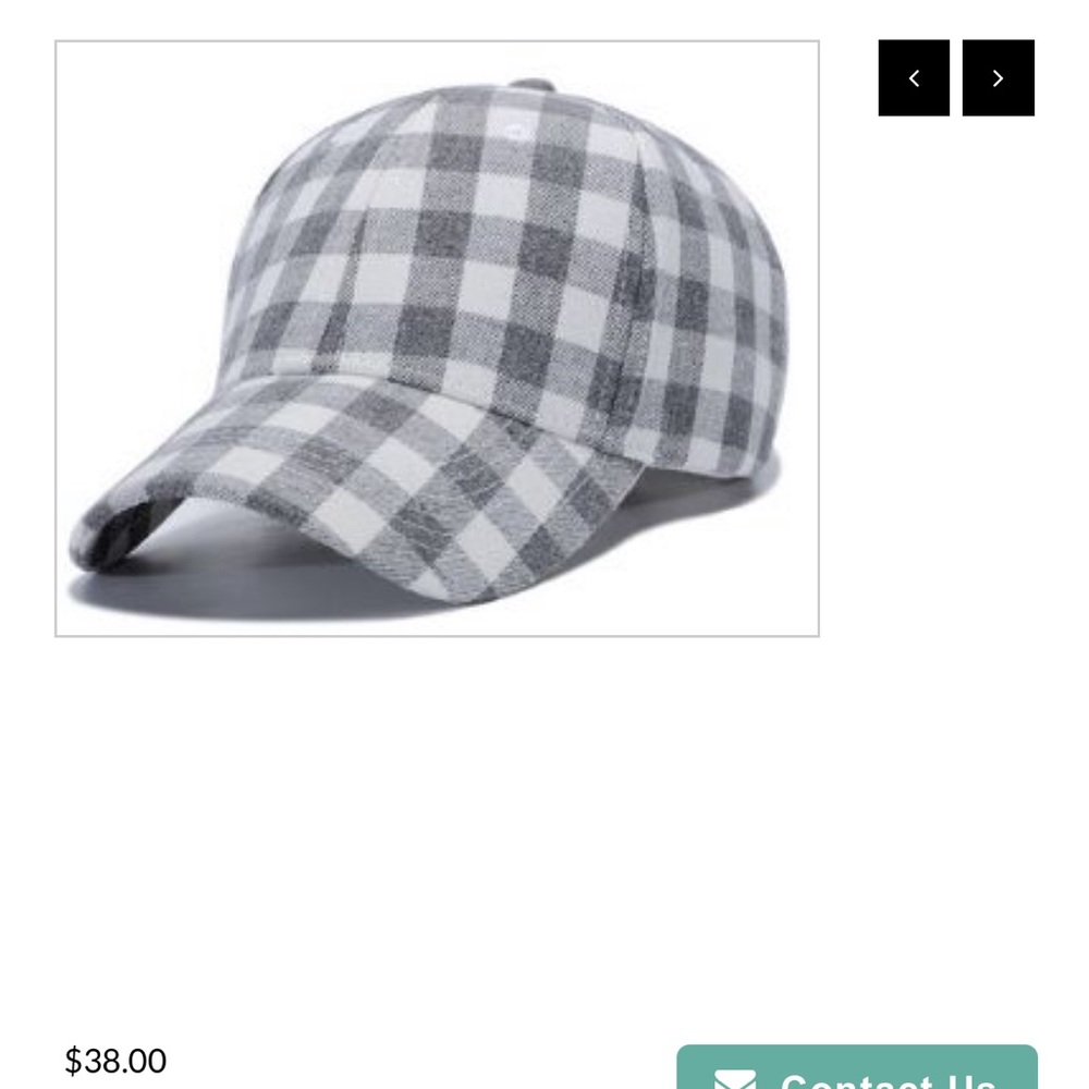 Focus Pocus Plaid Hat - image 3